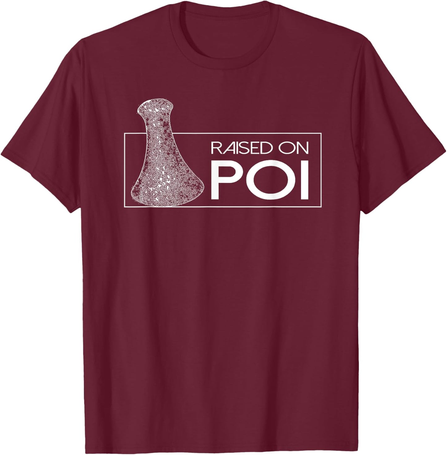 Raised on Poi 2 - Pala‘ili T-Shirt - T-Shirt | Maroon