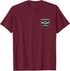 Chilean Special Force Paratrooper Armed Forces T-Shirt - T-Shirt | Maroon