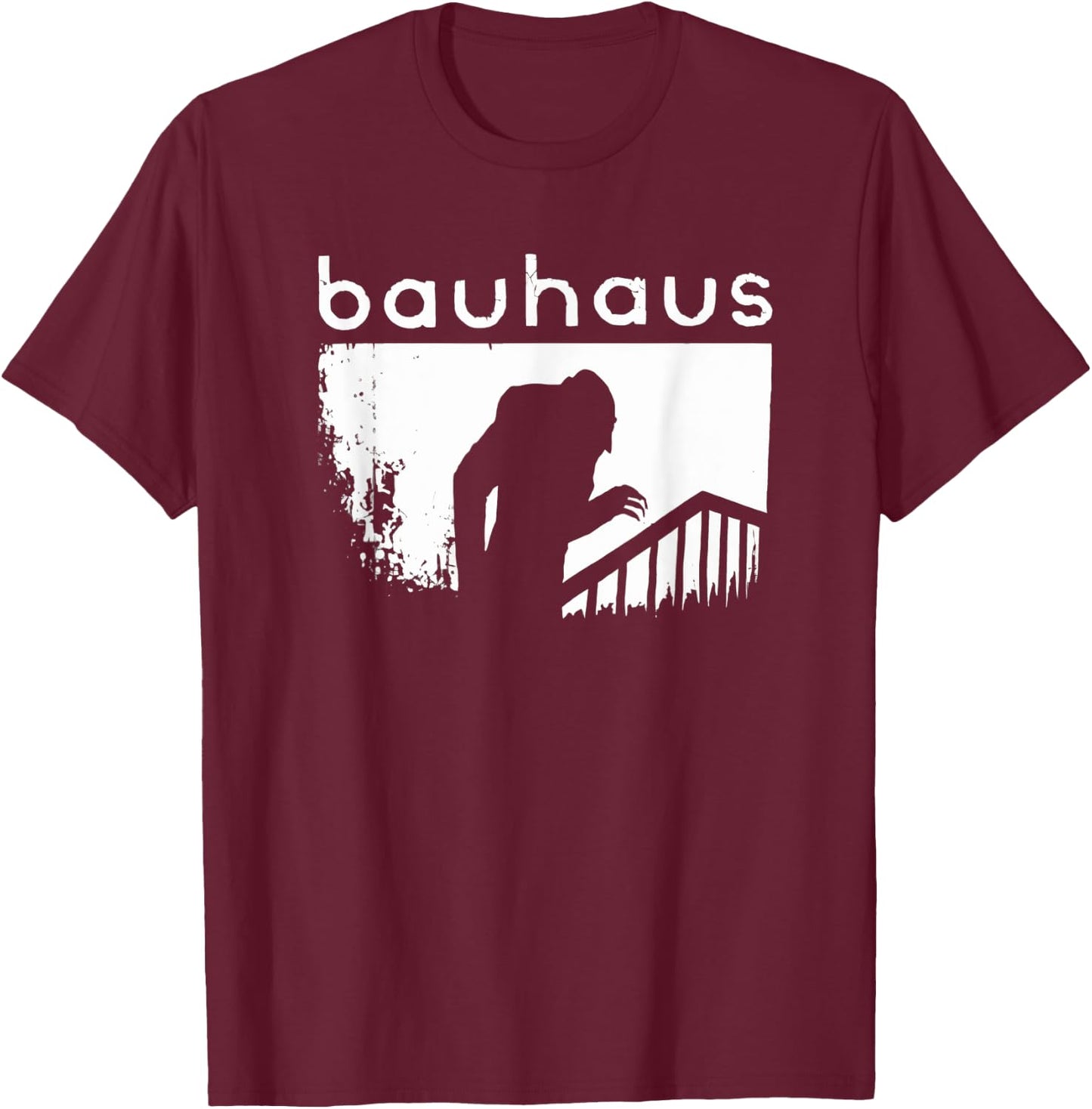 Bau haus Goth Vampire Band Vintage T-Shirt - T-Shirt | Maroon