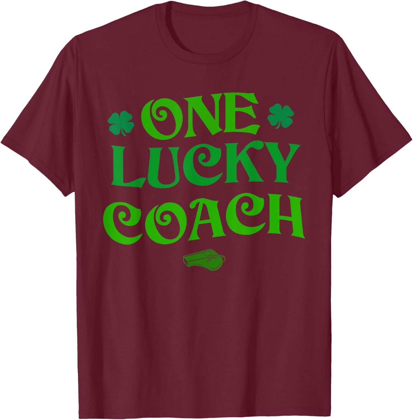One Lucky Coach T-Shirt - T-Shirt | Maroon