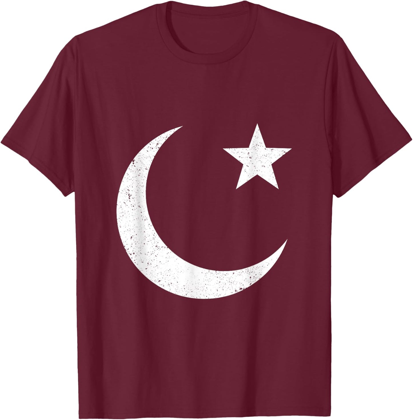 Islam Symbol Cool Islamic Muslim Sign Men Women T-Shirt - T-Shirt | Maroon