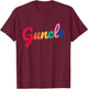 Fabulous Guncle Shirt - New Baby Gay Uncle Rainbow T-Shirt - T-Shirt | Maroon
