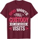 God Wants Full Custody Not Just Weekend Visits T-Shirt - T-Shirt | Maroon