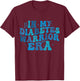 Retro In My Diabetes Warrior Era Cute T1D Diabetes Awareness T-Shirt - T-Shirt | Maroon