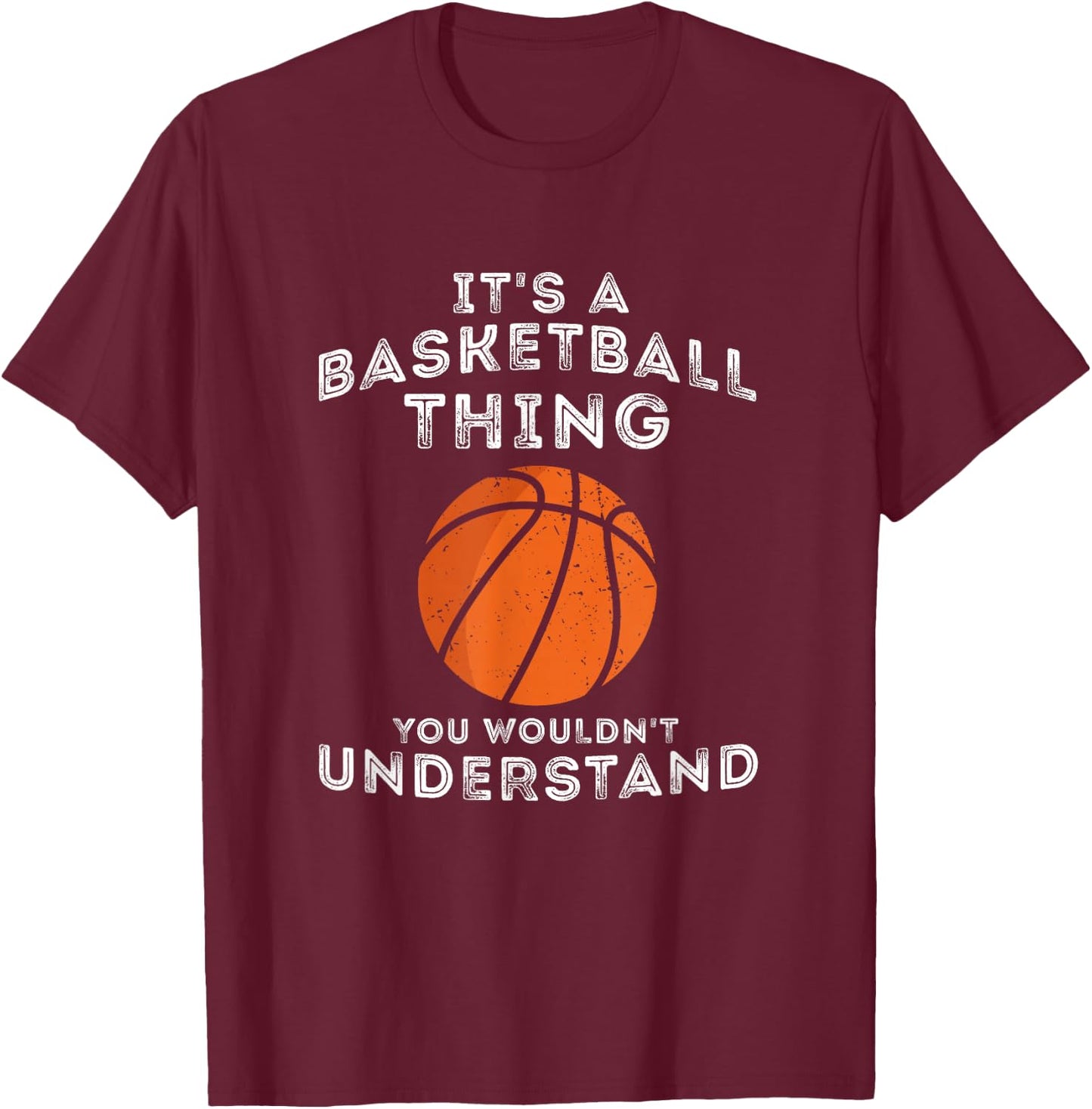 Basketball Player & Team T-Shirt - T-Shirt | Maroon
