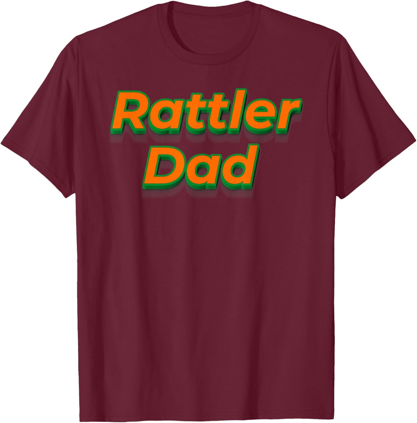 Rattler Dad T-Shirt - T-Shirt | Maroon