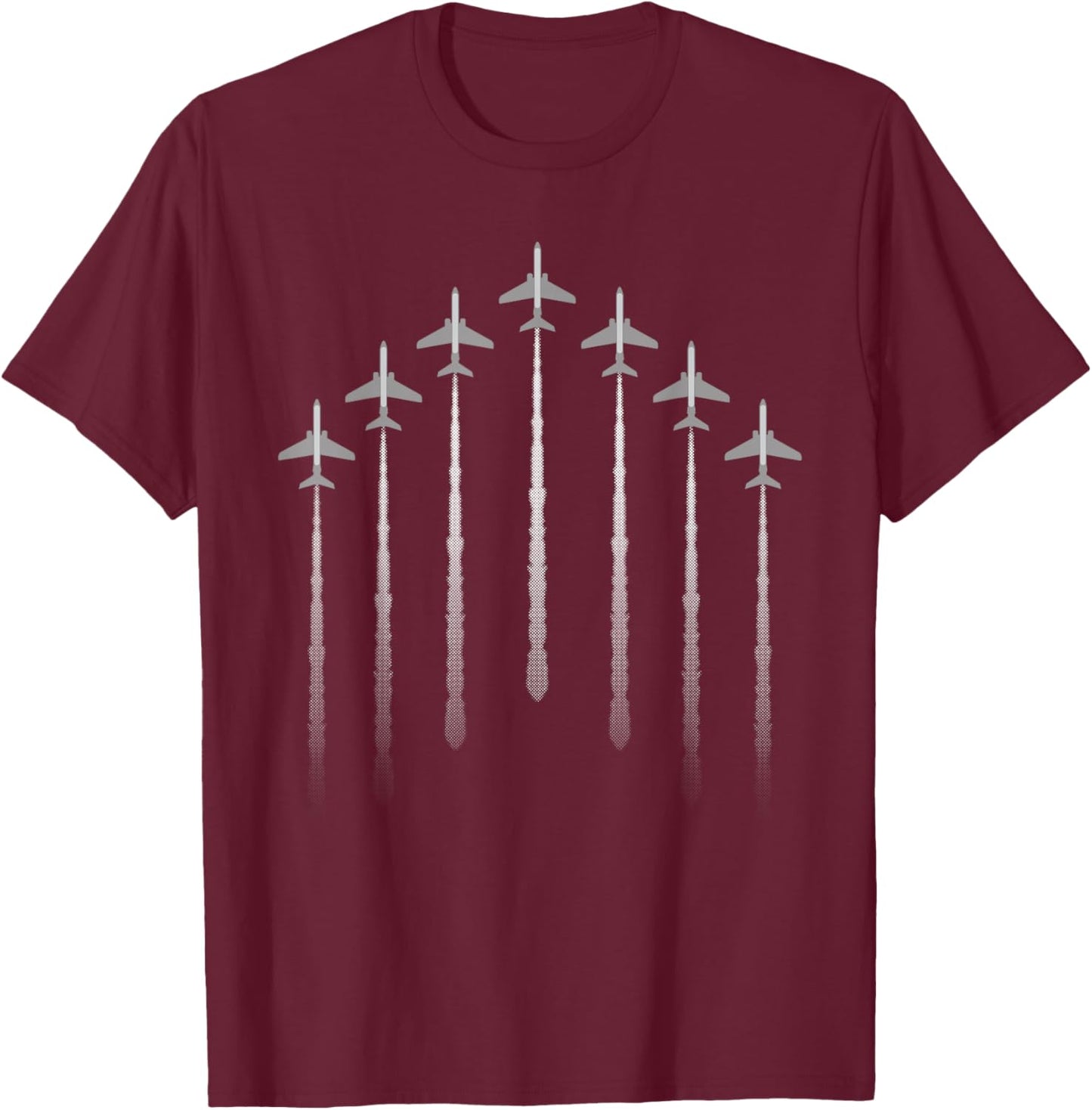 Best Aircraft Women Airline Plane Airplane Aviation T-Shirt - T-Shirt | Maroon
