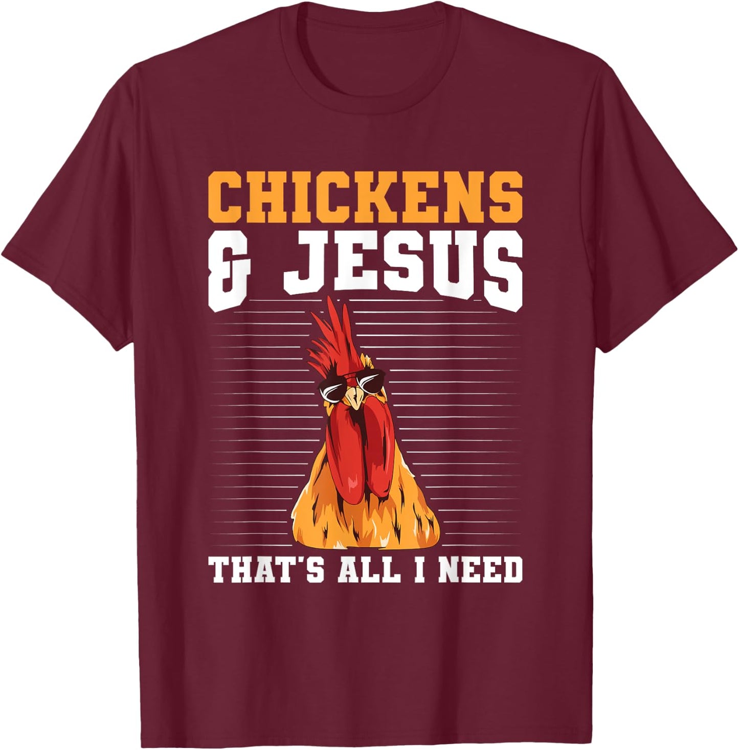 Backyard Chicken Breeding Quote for a Chicken Grower T-Shirt - T-Shirt | Maroon