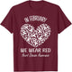 In February We Wear Red Heart Disease Awareness Month Ribbon T-Shirt - T-Shirt | Maroon
