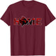 Kosovo Uck - Albania uqk Home Retro T-Shirt - T-Shirt | Maroon