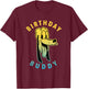 Disney Mickey and Friends Pluto Birthday Buddy T-Shirt - T-Shirt | Maroon