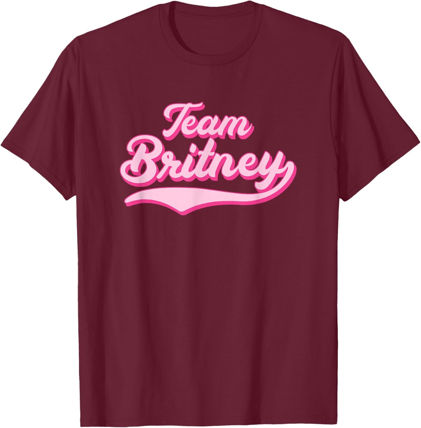 Team Britney T-Shirt - T-Shirt | Maroon