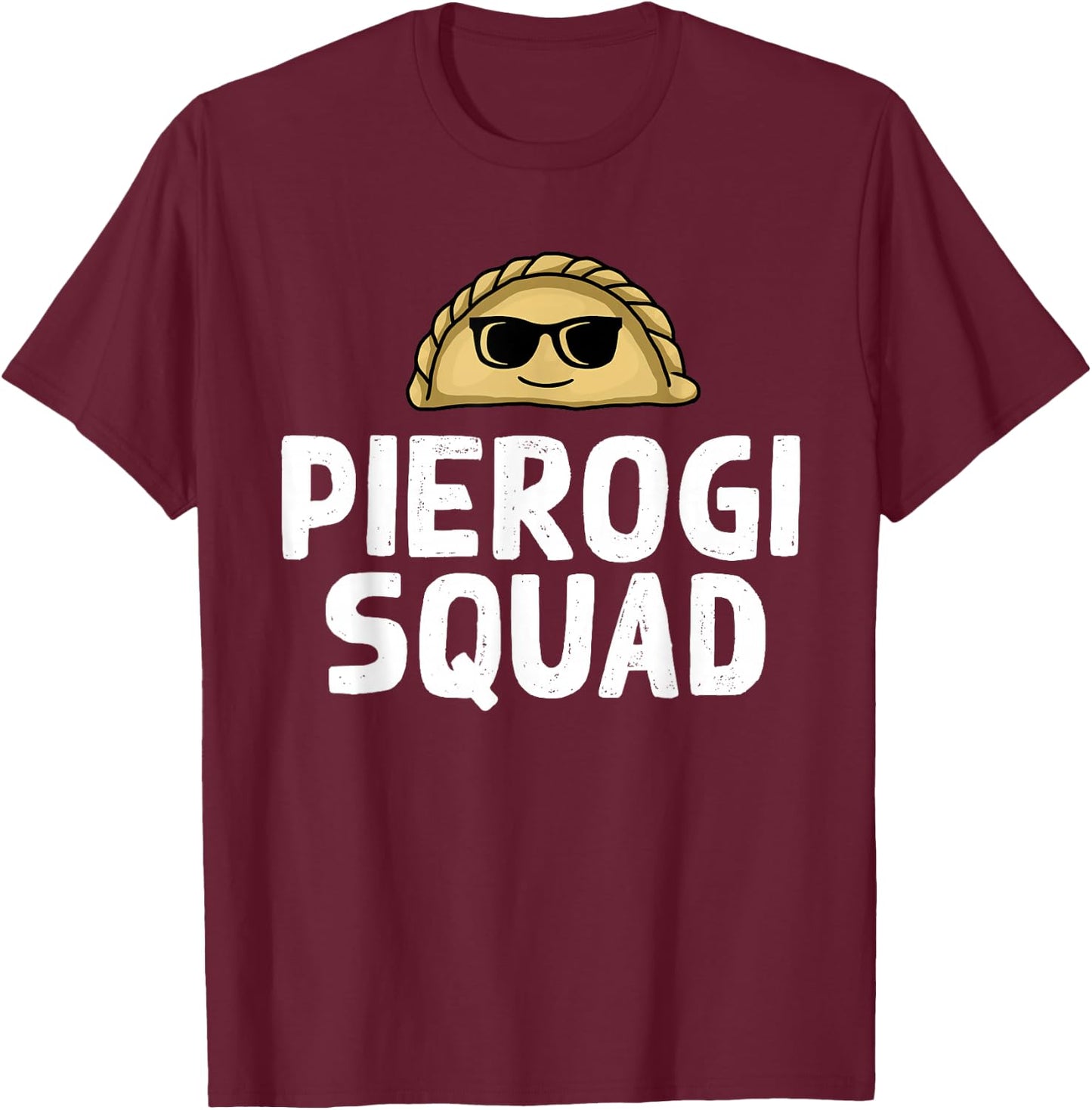 Funny Pierogi Women Polska Food Polish Pride Poland T-Shirt - T-Shirt | Maroon