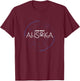 Star Wars: Ahsoka Series Official Stylized Logo Vintage T-Shirt - T-Shirt | Maroon