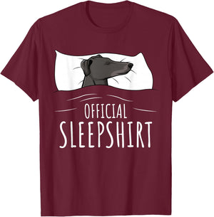 Greyhound Official Sleepshirt T-Shirt - T-Shirt | Maroon