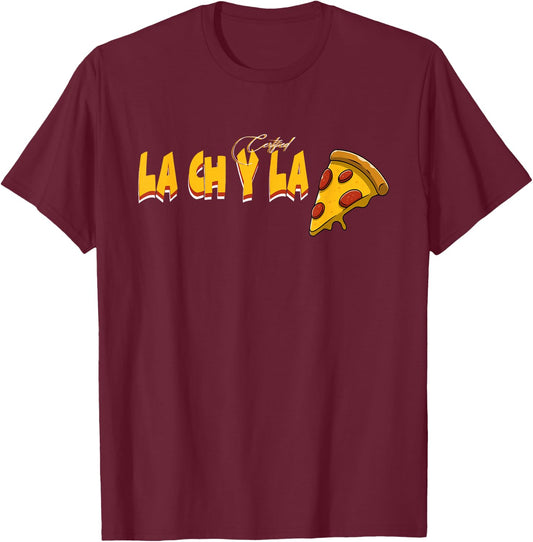 Ch Y La Pizza T-Shirt - T-Shirt | Maroon