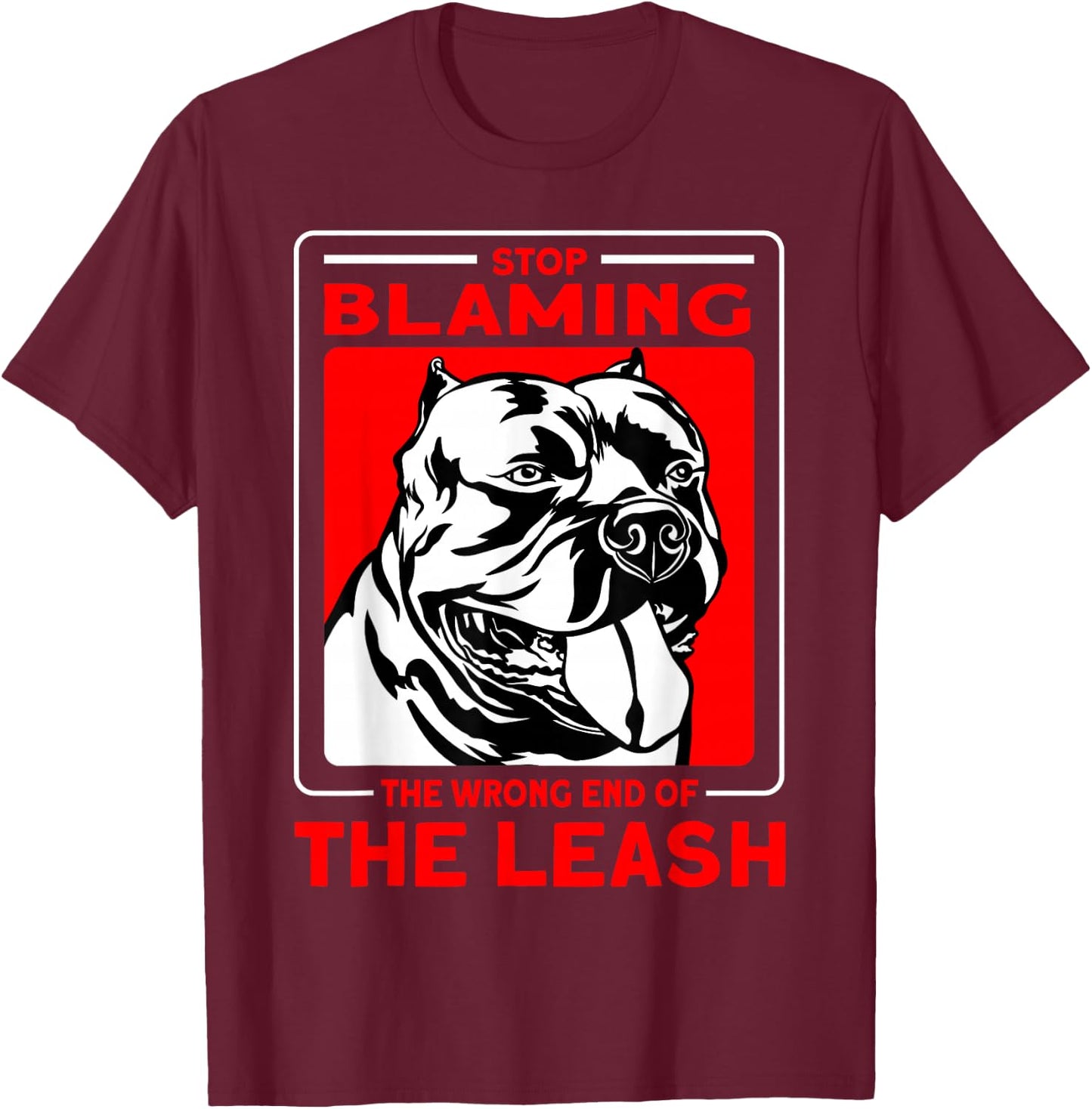 Bully Pitbull Puppies Apparel Mom American Bully T-Shirt - T-Shirt | Maroon