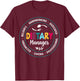 Cute Dietary Manager Appreciation T-Shirt - T-Shirt | Maroon
