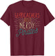 Geocachers Just Nerdy Pirates Funny Geocaching Geocacher T-Shirt - T-Shirt | Maroon