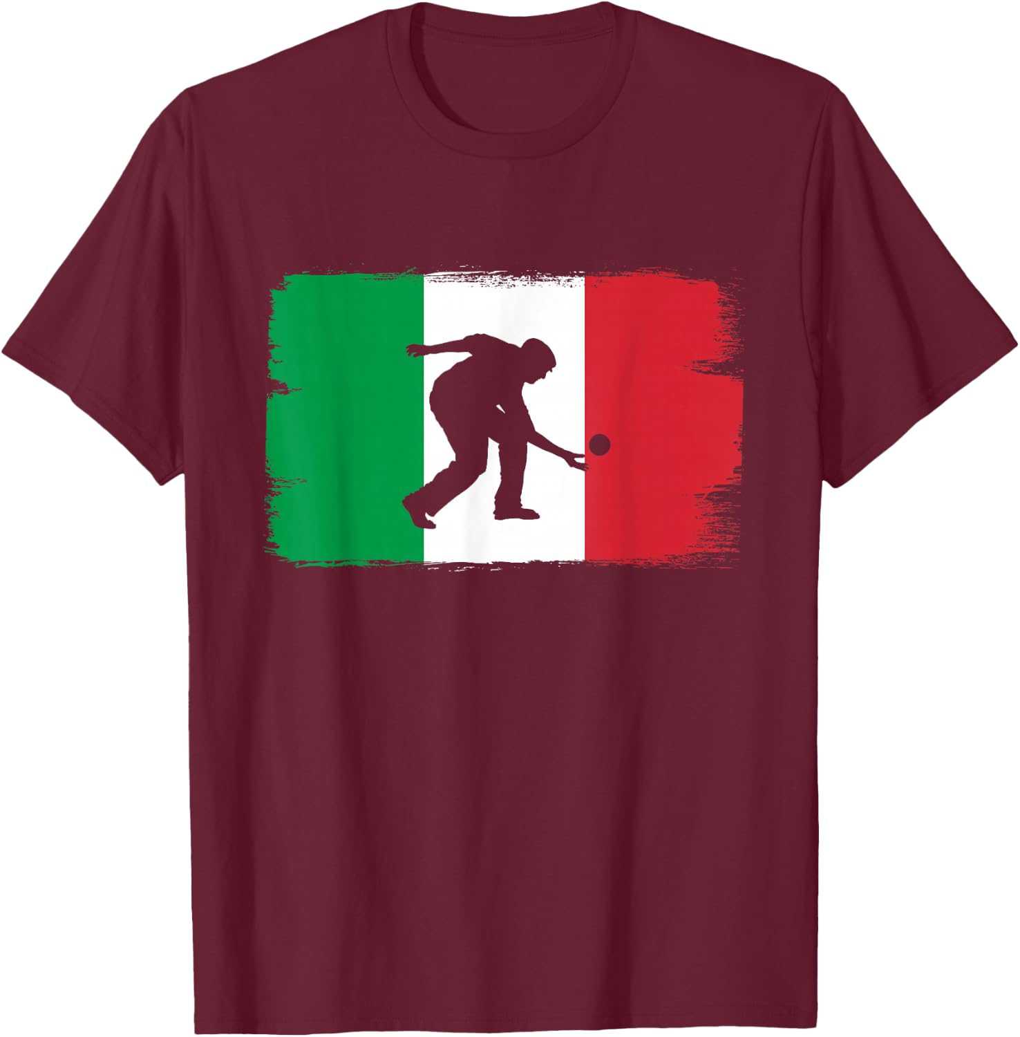 Bocce Player Bocce Ball T-Shirt - T-Shirt | Maroon