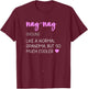 Nay-Nay Definition Cute Mother's Day Noun NayNay T-Shirt - T-Shirt | Maroon
