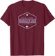 Okanagan Lake British Columbia BC Canada T-Shirt - T-Shirt | Maroon