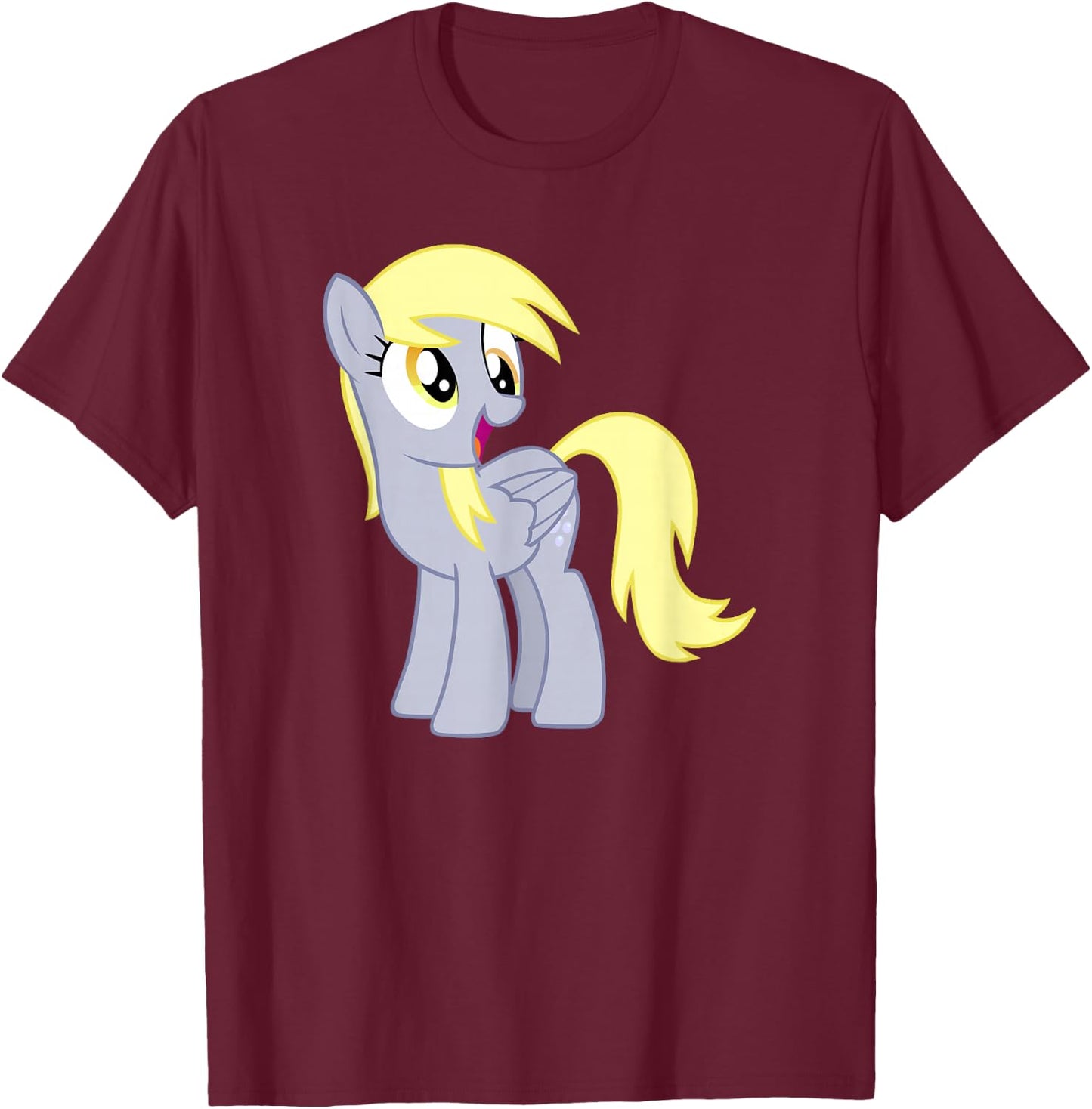My Little Pony: Friendship is Magic Derpy Bubbles Portrait T-Shirt - T-Shirt | Maroon