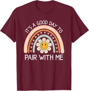 ABA Therapy Therapist to Pair with Me Behavioral Analyst T-Shirt - T-Shirt | Maroon