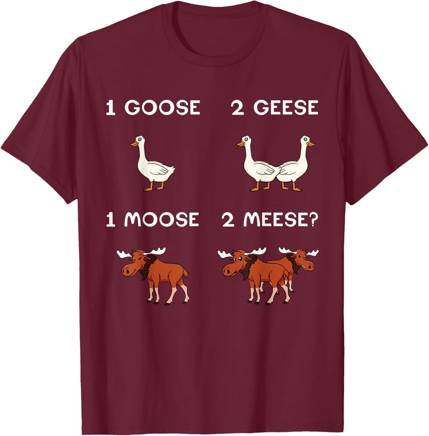 English Teacher Grammar Instructor Reading Singular Plural Men Women Girls Kids T-Shirt - T-Shirt | Maroon