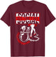 Official Social Distortion Ball and Chain T-Shirt - T-Shirt | Maroon