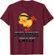 Skin Cancer Messed With The Wrong Chick T-Shirt - T-Shirt | Maroon