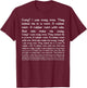 Crazy I Was Crazy Once Funny Meme T-Shirt - T-Shirt | Maroon