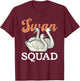 Swan Squad Nature Lover Wildlife Forest Animals T-Shirt - T-Shirt | Maroon