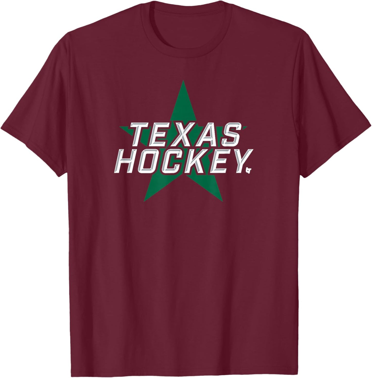 Texas Hockey - Dallas Hockey T-Shirt - T-Shirt | Maroon