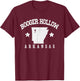 Booger Hollow Arkansas T-Shirt - T-Shirt | Maroon