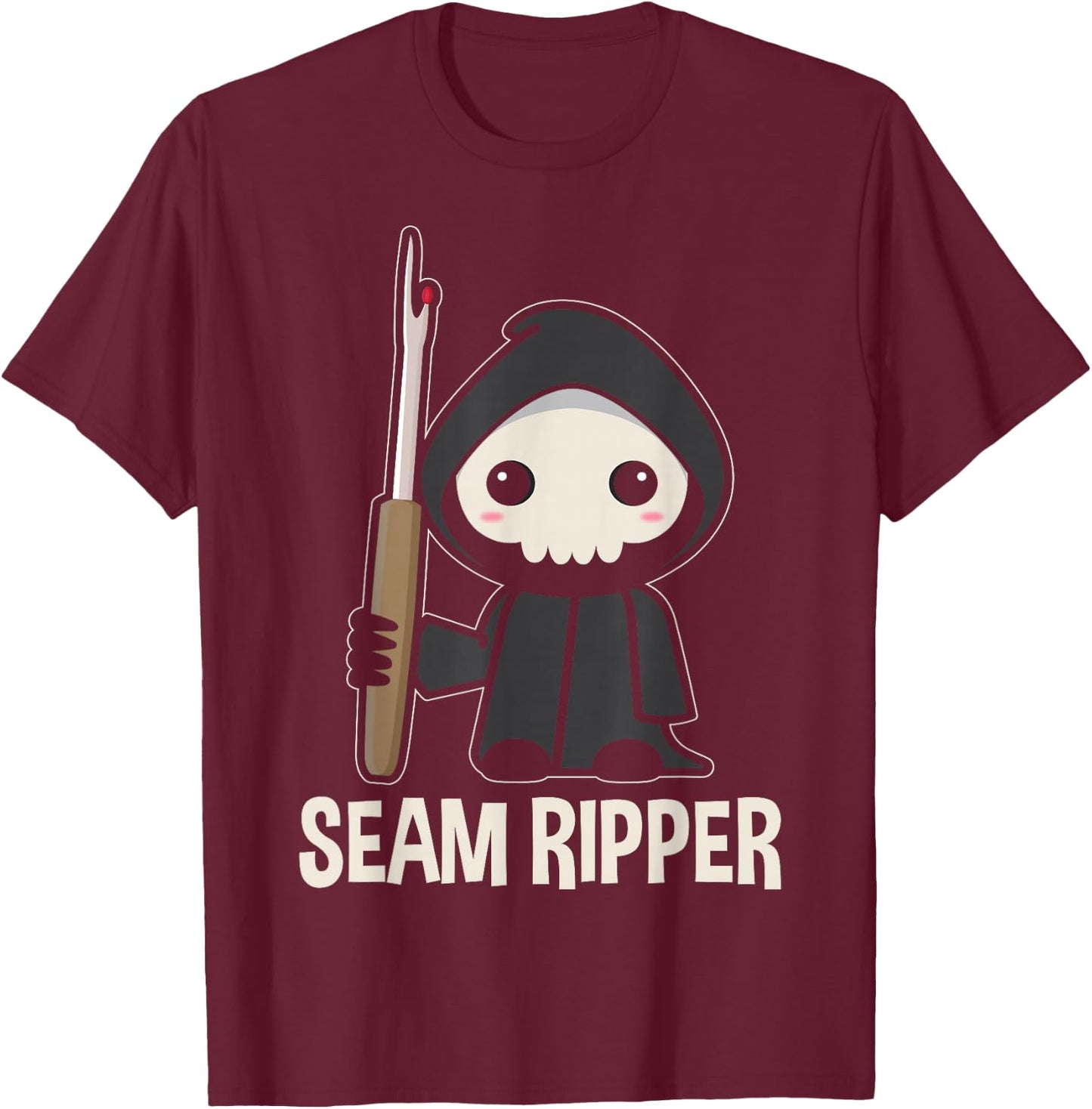 Quilting Funny Sewing Seamstress T-Shirt - T-Shirt | Maroon