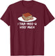 I Tira-miss-u very much - sweet Italian mascarpone dessert T-Shirt - T-Shirt | Maroon