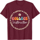 College Instructor Appreciation Week Back to School T-Shirt - T-Shirt | Maroon