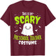 Funny Halloween This is my Scary Preschool Teacher Custome Women Kids T-Shirt - T-Shirt | Maroon
