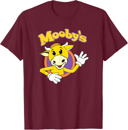 Jay and Silent Bob Mooby's Logo T-Shirt - T-Shirt | Maroon