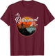 Tech- Retirement Gifts - My Retirement Plan - Hiking T-Shirt - T-Shirt | Maroon