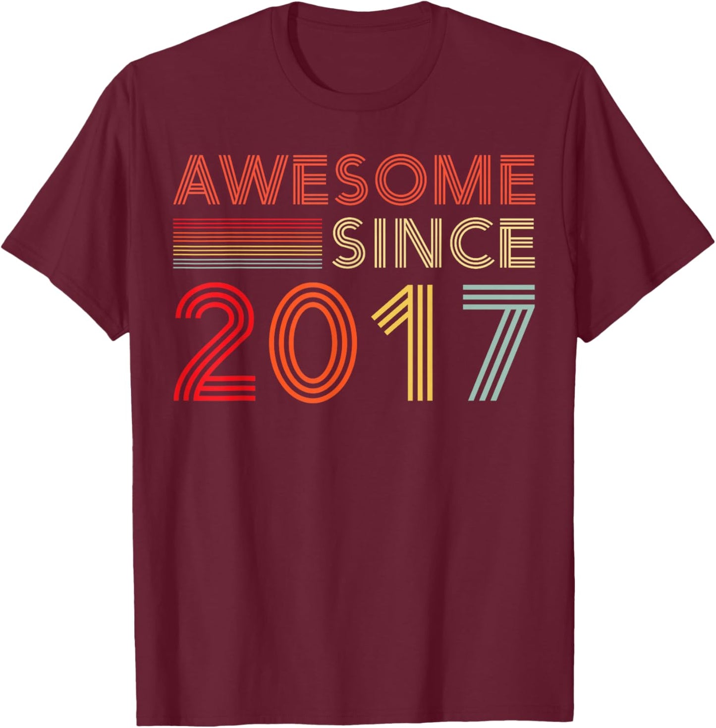 8 Year Old Bday Decorations Son Boy 8yr 2017 8th Birthday T-Shirt - T-Shirt | Maroon