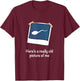 Here's A Really Old Picture of Me Funny Sperm Gag Adult T-Shirt - T-Shirt | Maroon