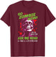 Go Zombie Now, Ask Me How, Get More Out Of Life After Death T-Shirt - T-Shirt | Maroon