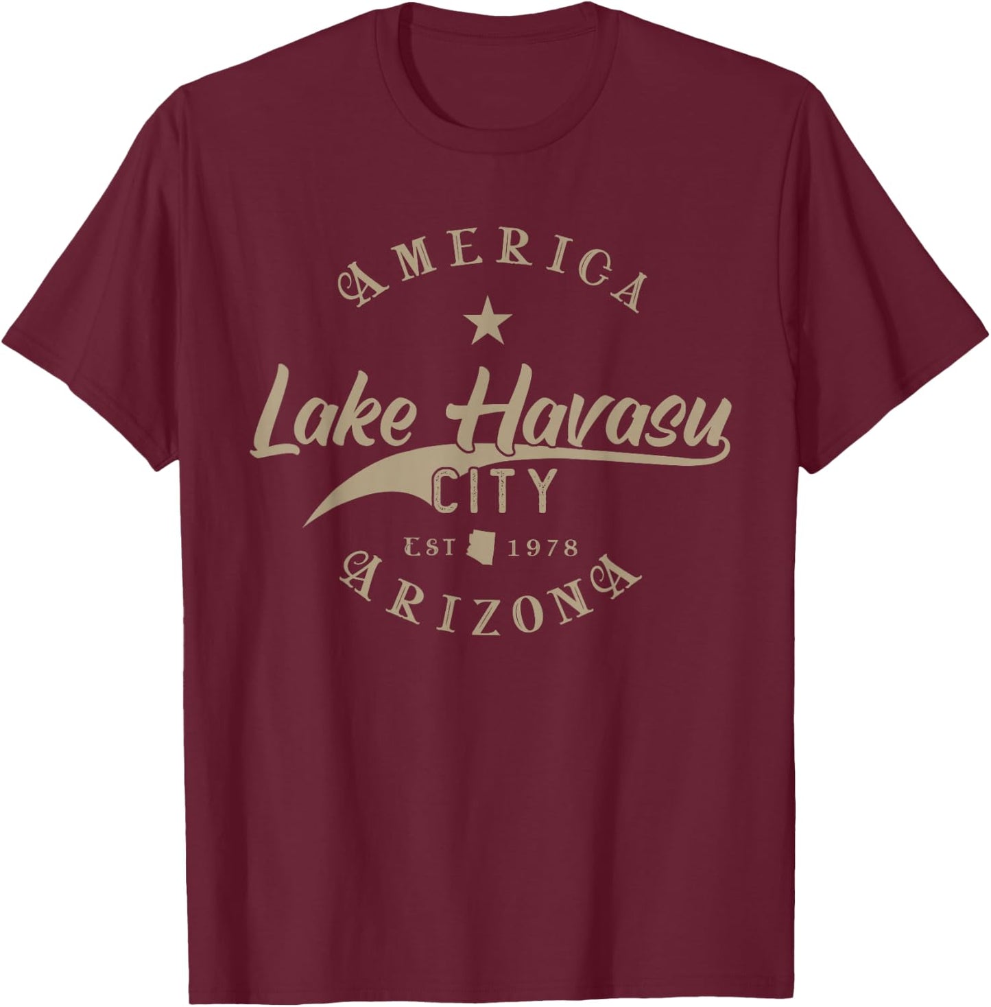 Lake Havasu City AZ | Arizona T-Shirt - T-Shirt | Maroon