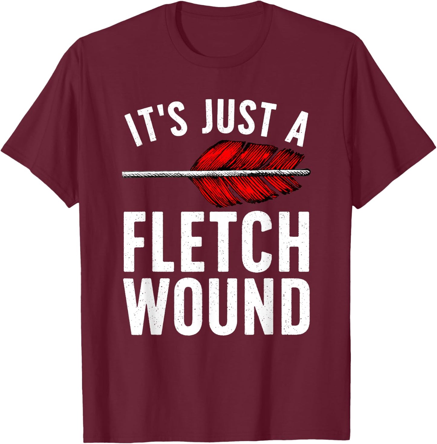 Funny Archery Art Women Kids Bowhunter Archery Lover T-Shirt - T-Shirt | Maroon