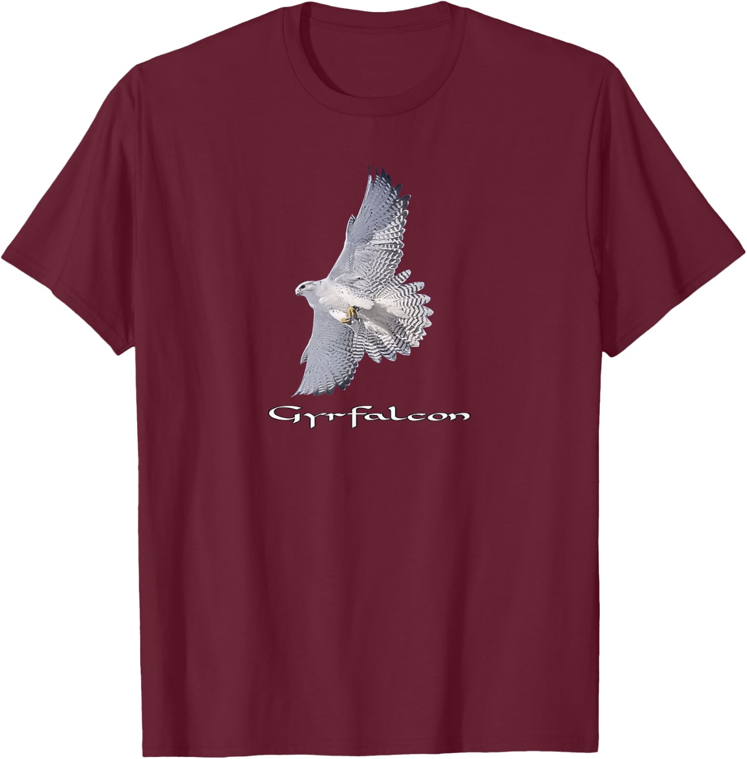 Gyrfalcon T-Shirt - T-Shirt | Maroon