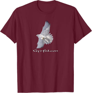Gyrfalcon T-Shirt - T-Shirt | Maroon