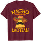 Nacho Average Laotian Heritage Laos Roots T-Shirt - T-Shirt | Maroon
