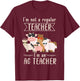 AG Teacher Funny Agriculture Animal Lover T-Shirt - T-Shirt | Maroon